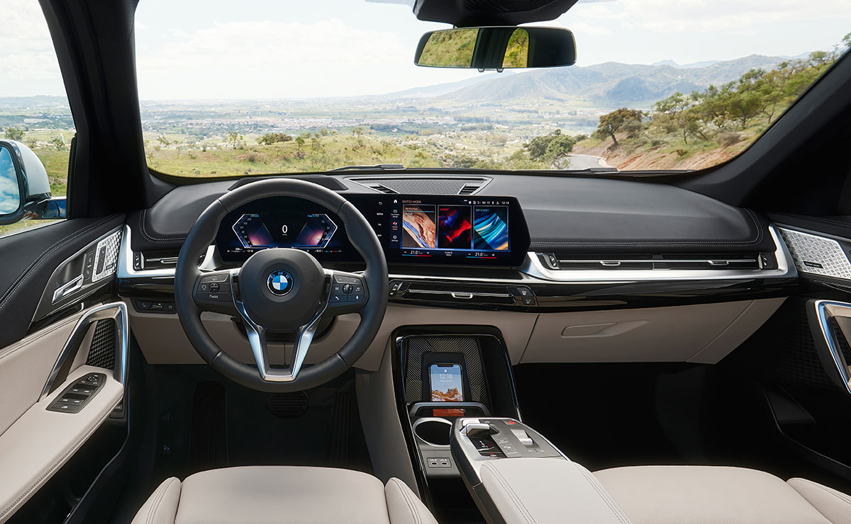 SUV BMW X1 lanzamiento interior