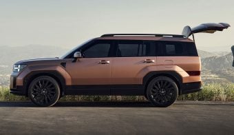 SUV Hyundai Santa Fe perfIl