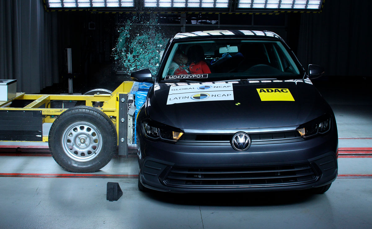 Volkswagen Polo Track pruebas de choque