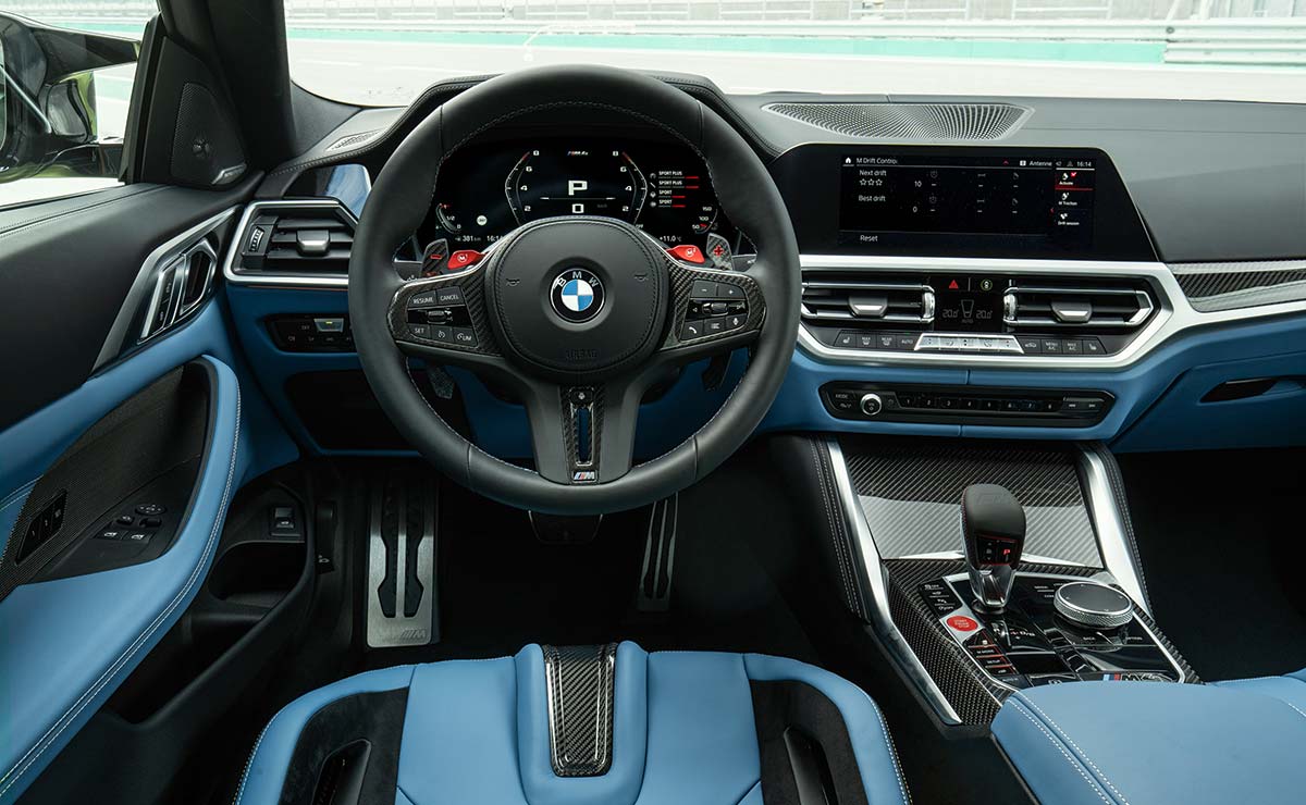 BMW M4 Competition Coupe interior