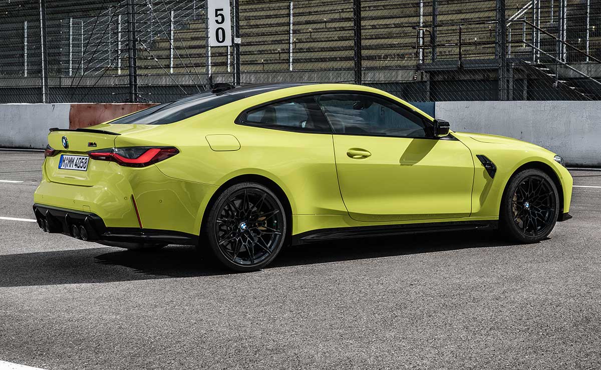 BMW M4 Competition Coupe trasera
