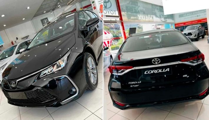 Toyota Corolla 2024 trompa cola