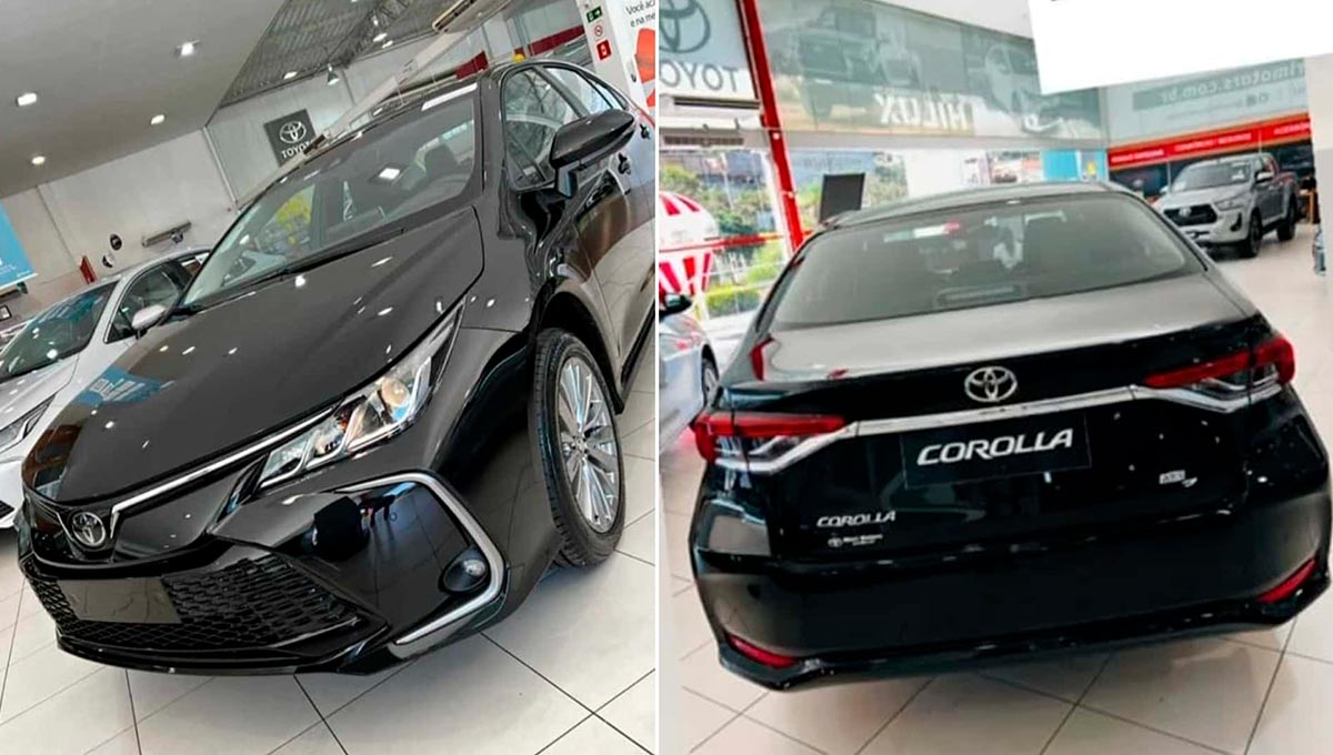 Toyota Corolla 2024 trompa cola