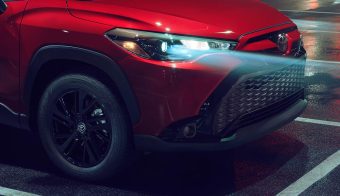 Toyota Corolla Cross Nightshade teaser