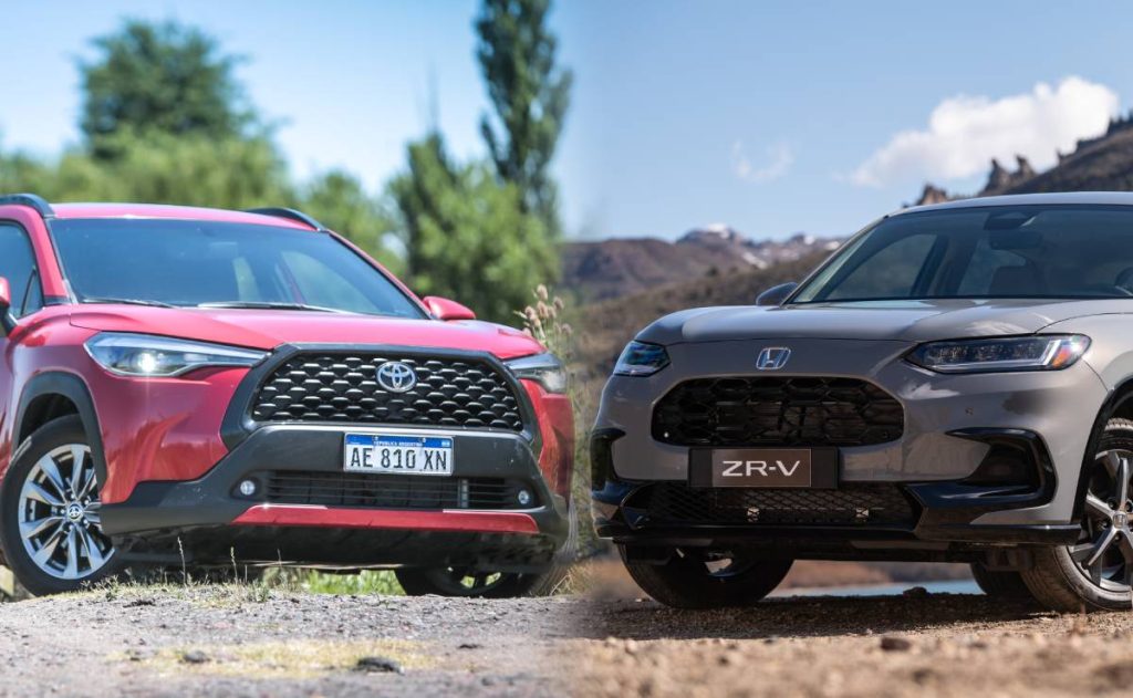 Honda ZR-V vs Toyota Corolla Cross: diferencias, fotos y detalles de ...
