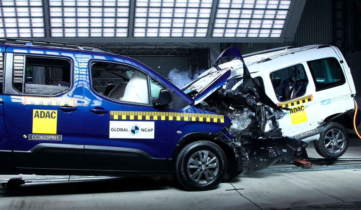 Peugeot Partner Rifter pruebas de choque 1