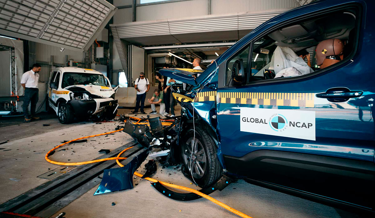Peugeot Partner Rifter pruebas de choque 2