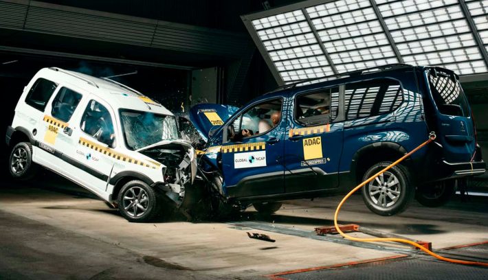 Peugeot Partner Rifter pruebas de choque