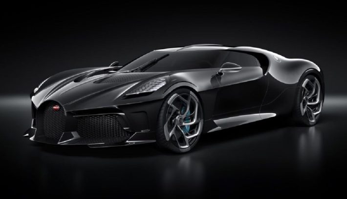 En detalle, el Bugatti La Voiture Noire, auto más caro del mundo