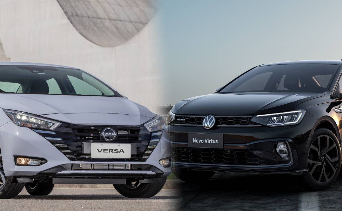 Volkswagen Virtus vs Nissan Versa