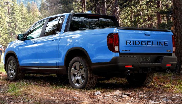 Honda Ridgeline TrailSport 2024 trasera