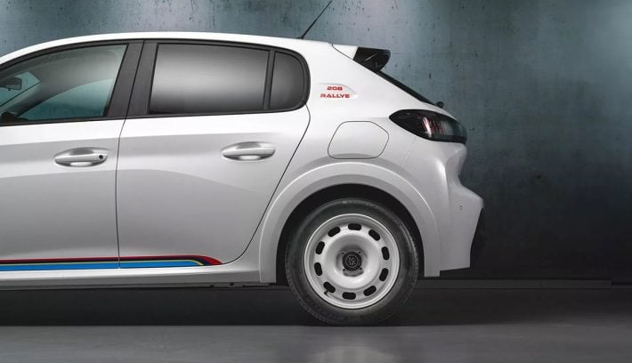 Peugeot 208 Rallye perfil