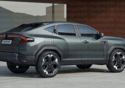 Renault SUV coupe trasera