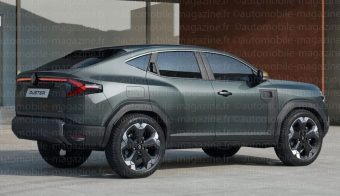 Renault SUV coupe trasera