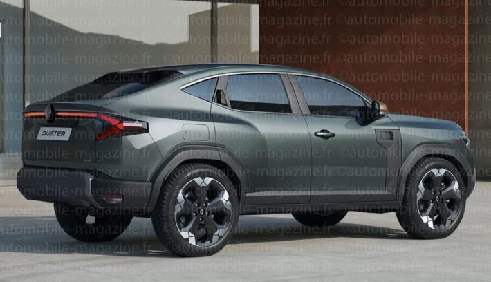 Renault SUV coupe trasera