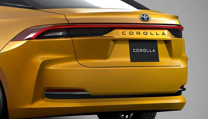 Toyota Corolla 2025 cola