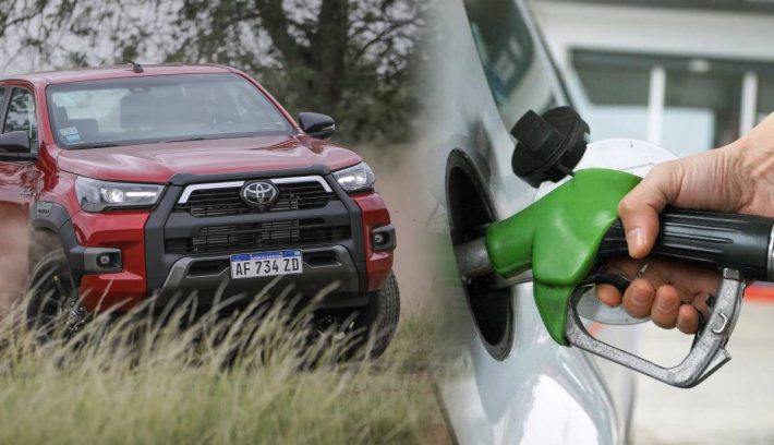 Toyota Hilux cuanto cuesta llenar el tanque