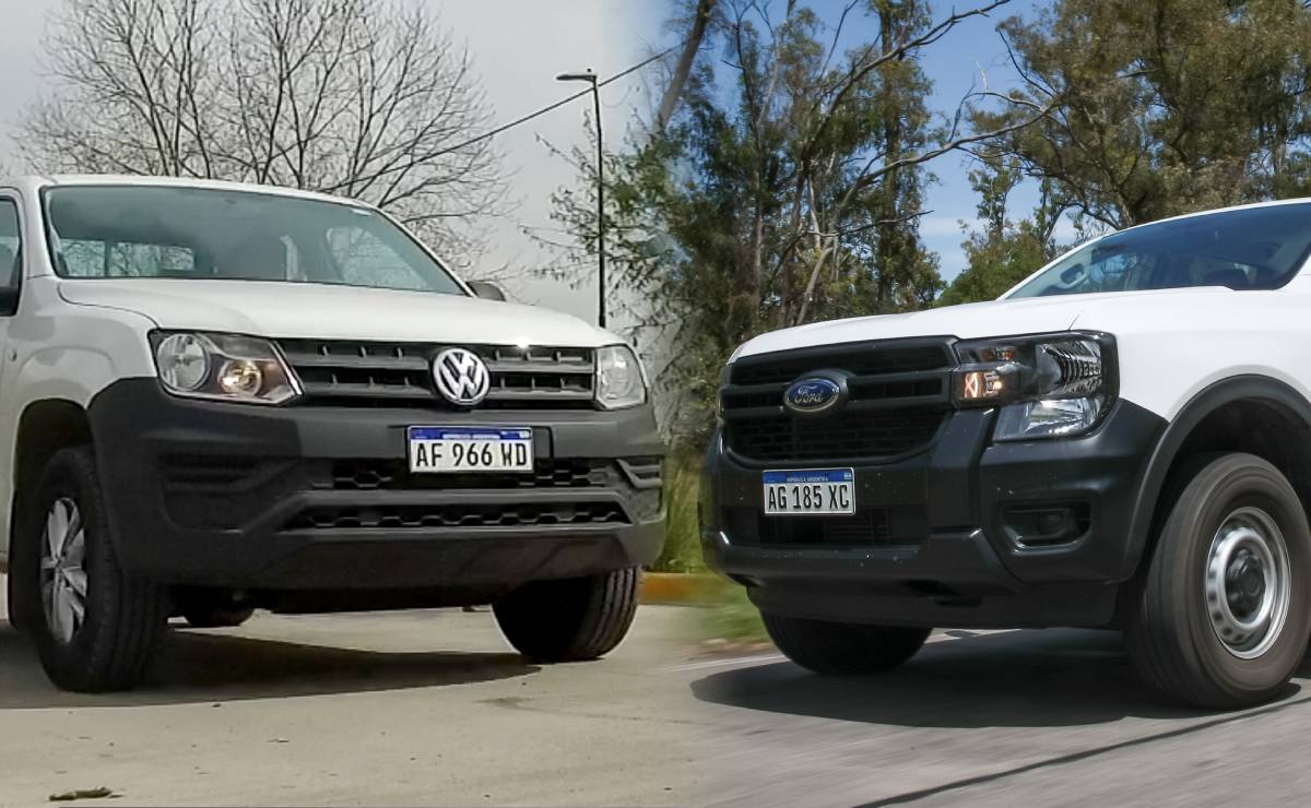 Volkswagen Amarok vs Ford Ranger base