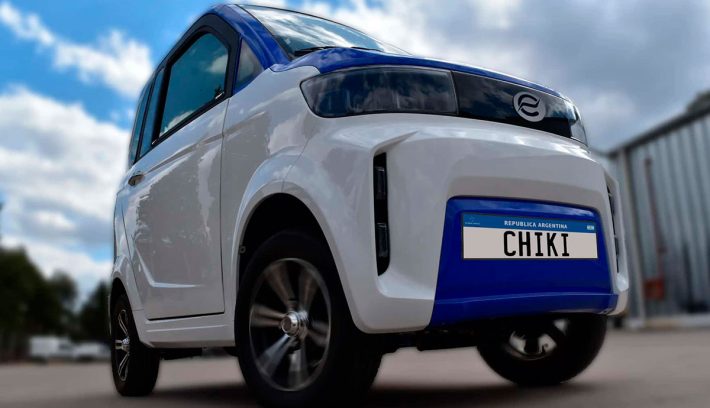 Auto electrico chiki frente