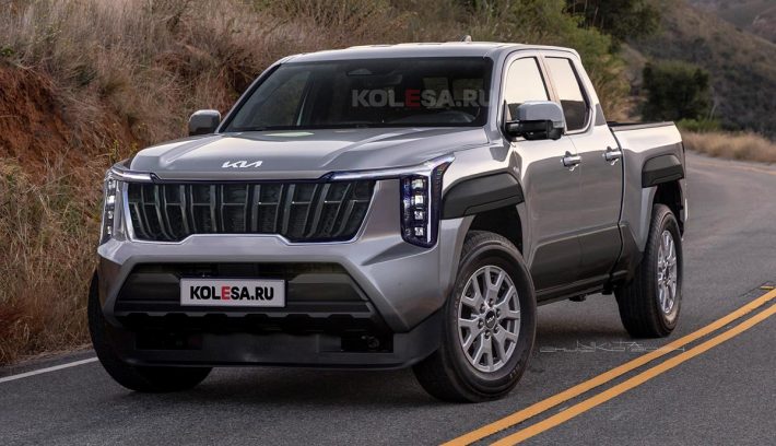 Kia pick up frente