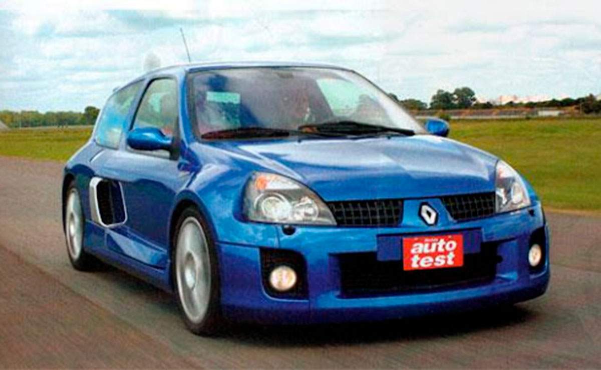 Renault Clio V6 auto test