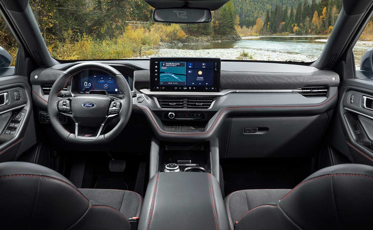 2025 Ford Explorer ST interior