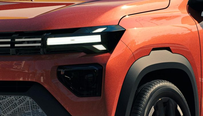 Electrico Dacia SPRING teaser