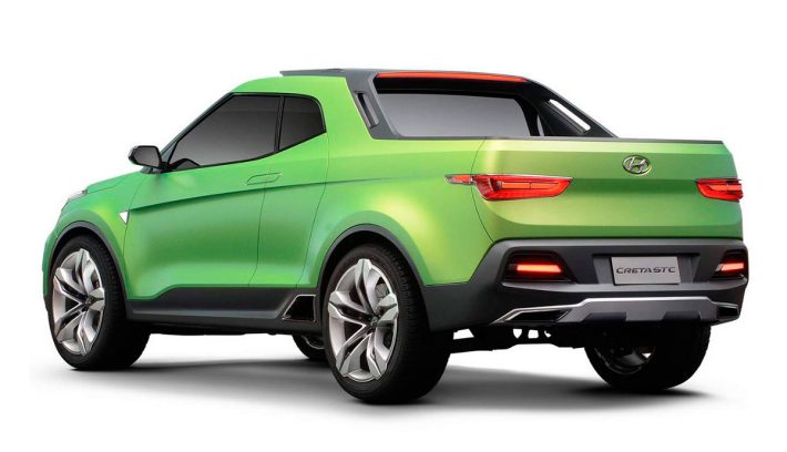 Hyundai pick up compacta trasera