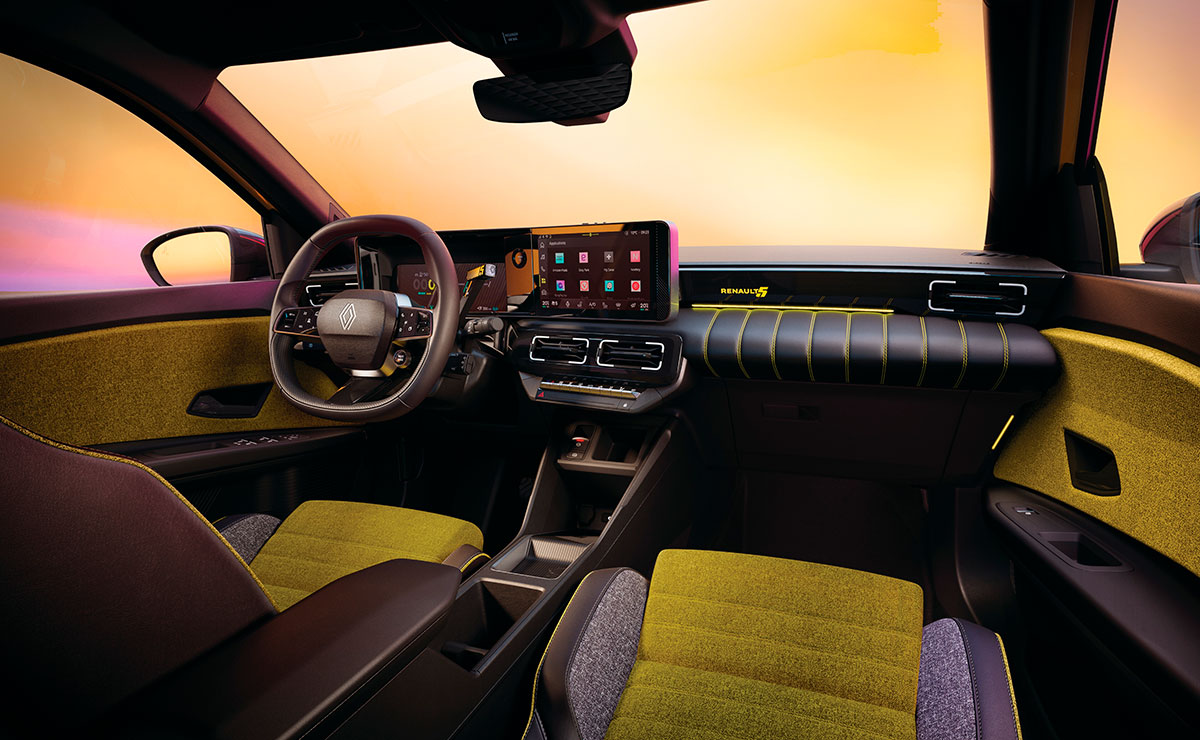 Renault 5 E Tech electric interior