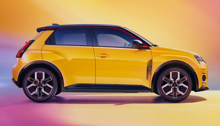 Renault 5 E Tech electric perfil