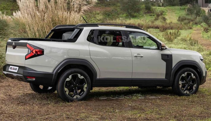 Renault Oroch nueva generacion trasera