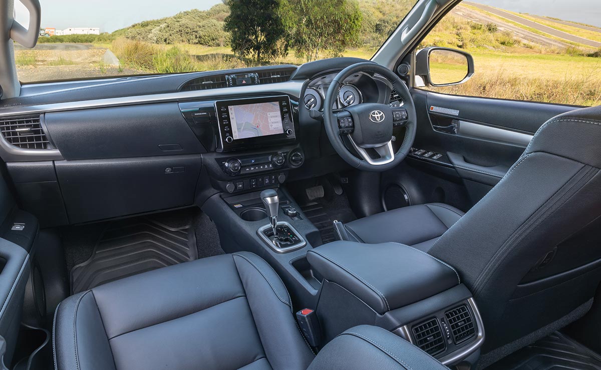 Toyota Hilux SR5 V Active interior