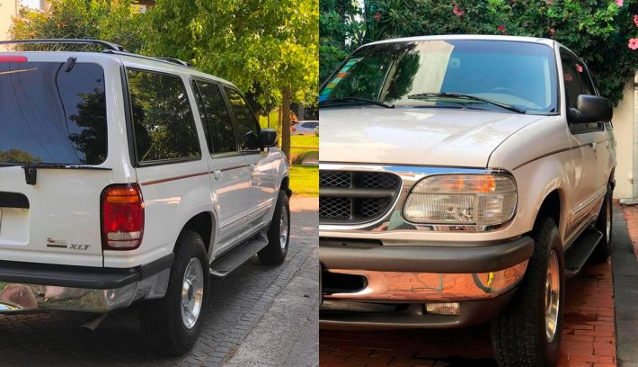 Ford Explorer XLT Limited 1998 trasera frente