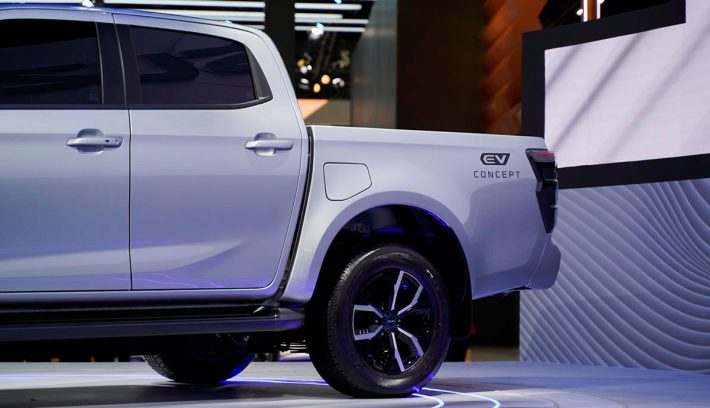 Pick up Isuzu D Max EV caja