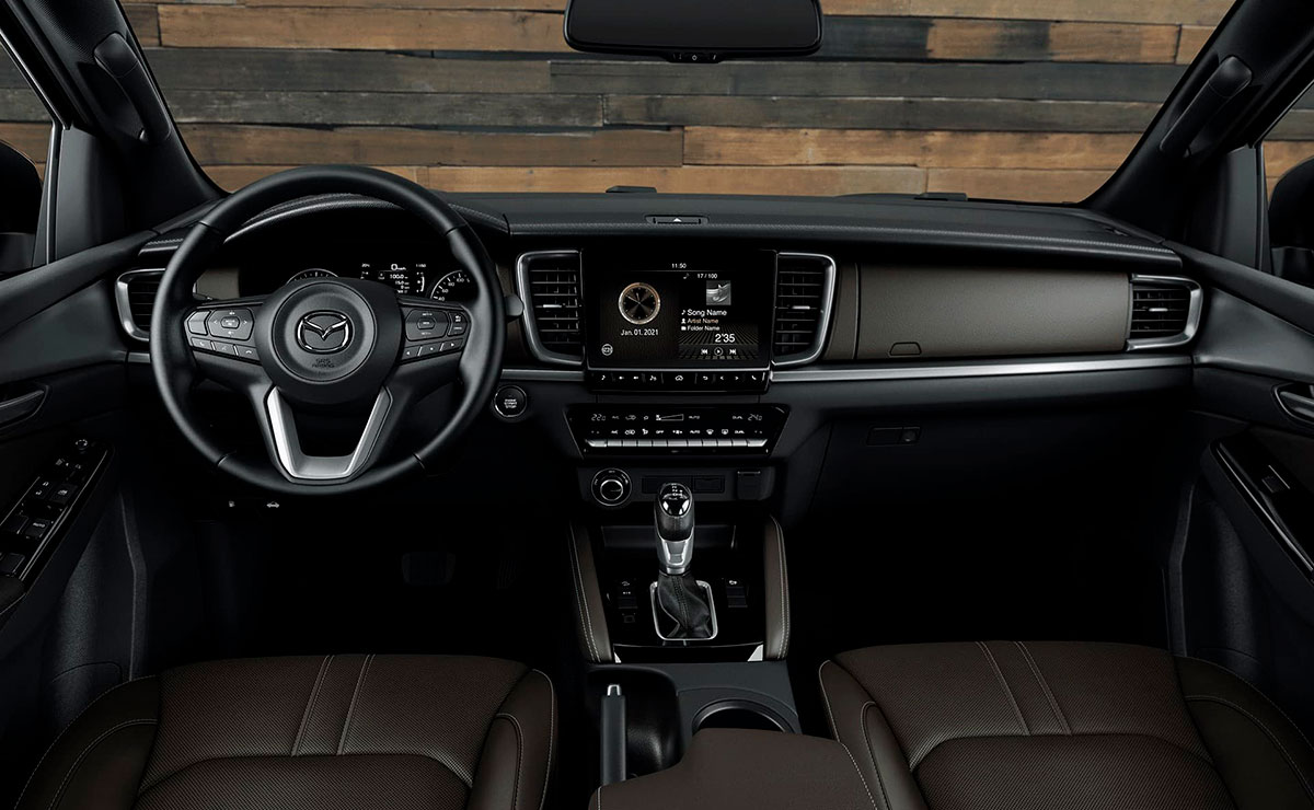 Pick up Mazda BT 50 interior
