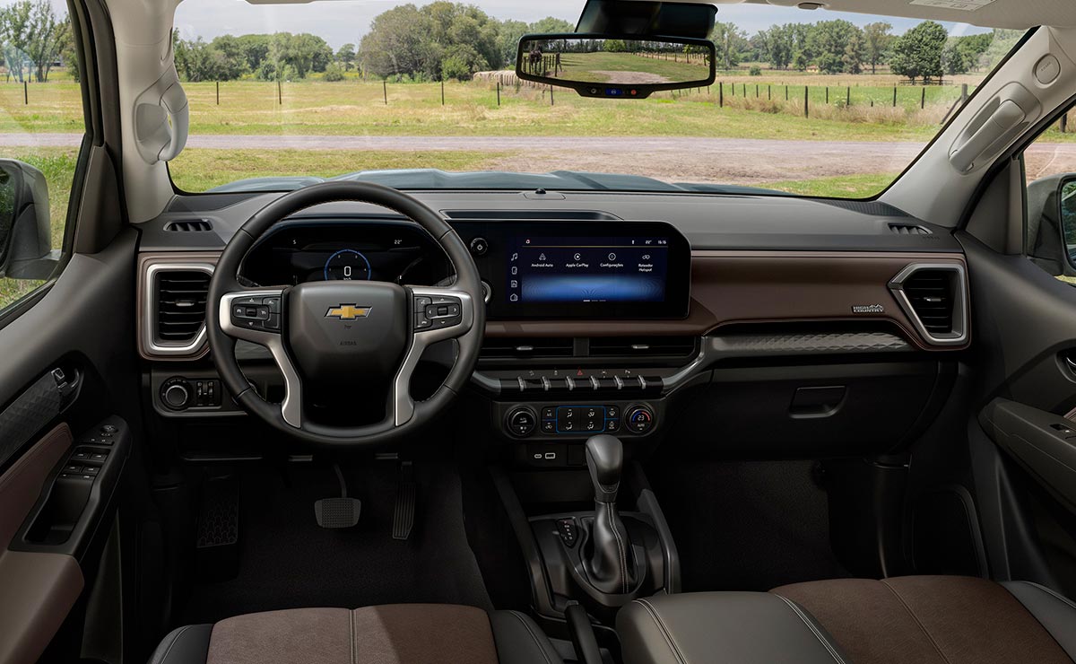 Nueva Chevrolet S10 interior