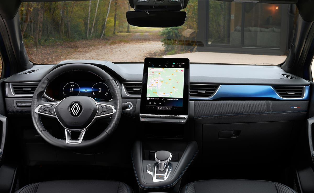 Nueva Renault Captur interior