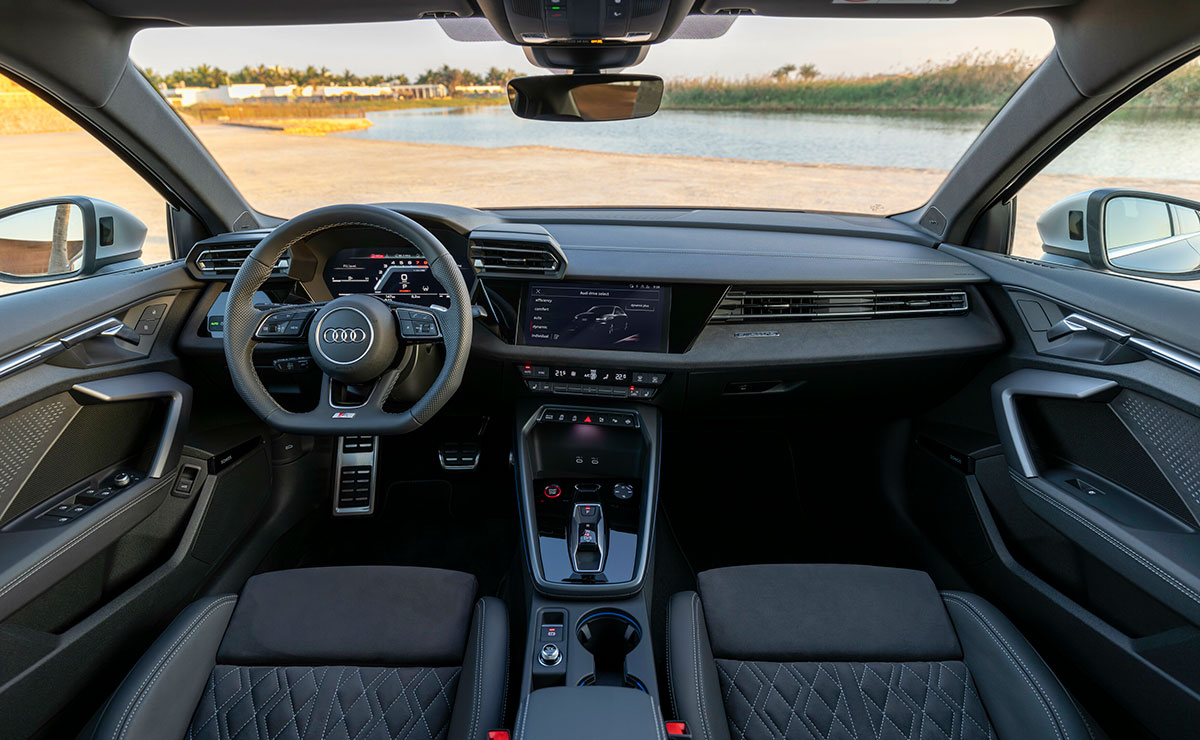 Sedan Audi S3 2024 interior