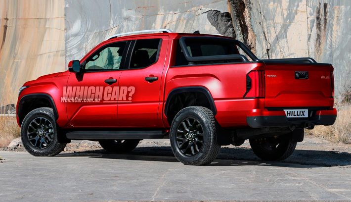 Toyota Hilux 2025 trasera