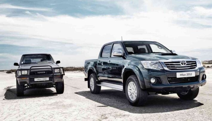 La evolución de la Toyota Hilux: repaso por las generaciones de la pick up más vendida 1 Toyota Hilux