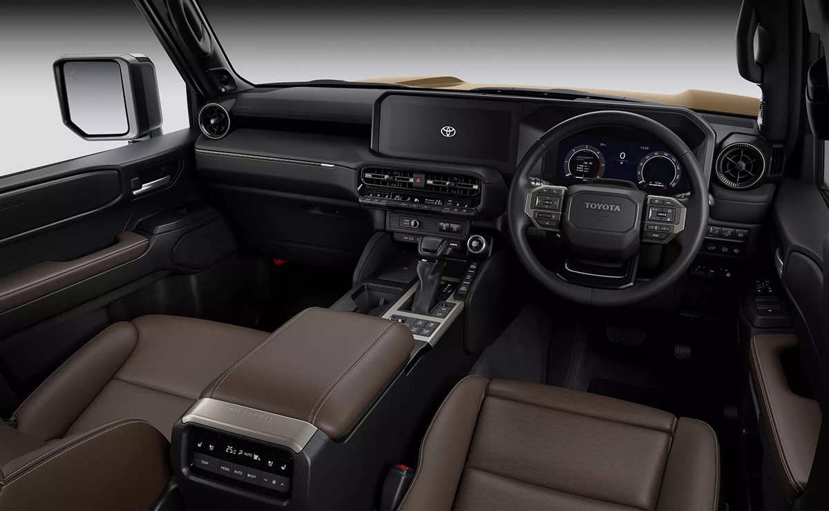 Toyota Land Cruiser 60 anos interior 1