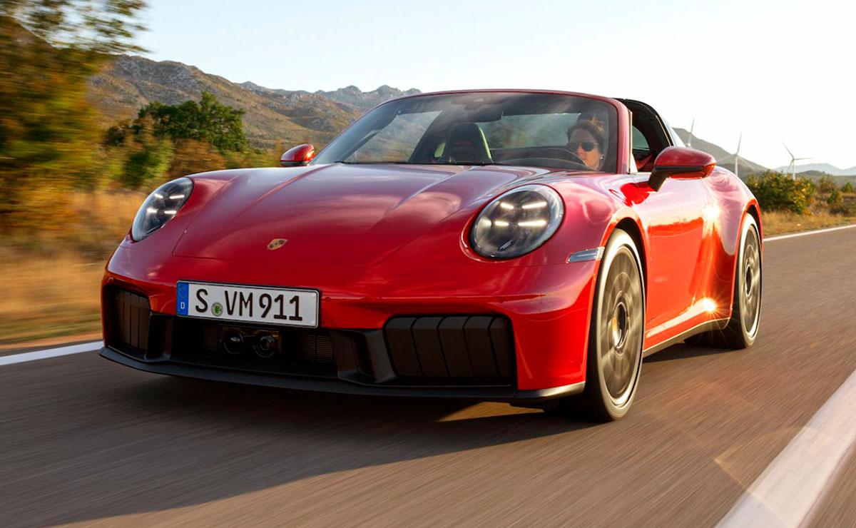 Deportivo Porsche 911 Carrera GTS accion