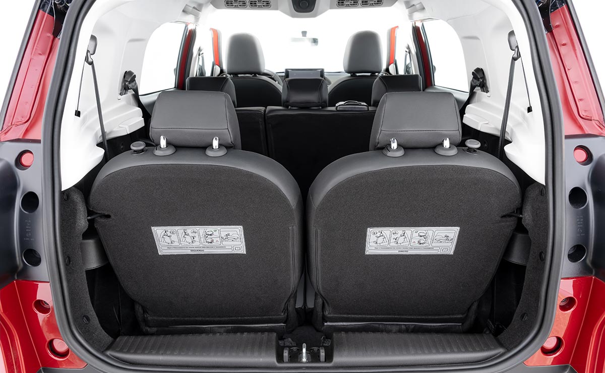SUV Citroen C3 Aircross asientos traseros