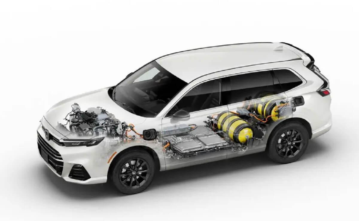 Honda CR V e SUV a hidrogeno