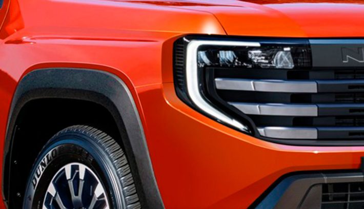 Nissan Frontier 2025 teaser