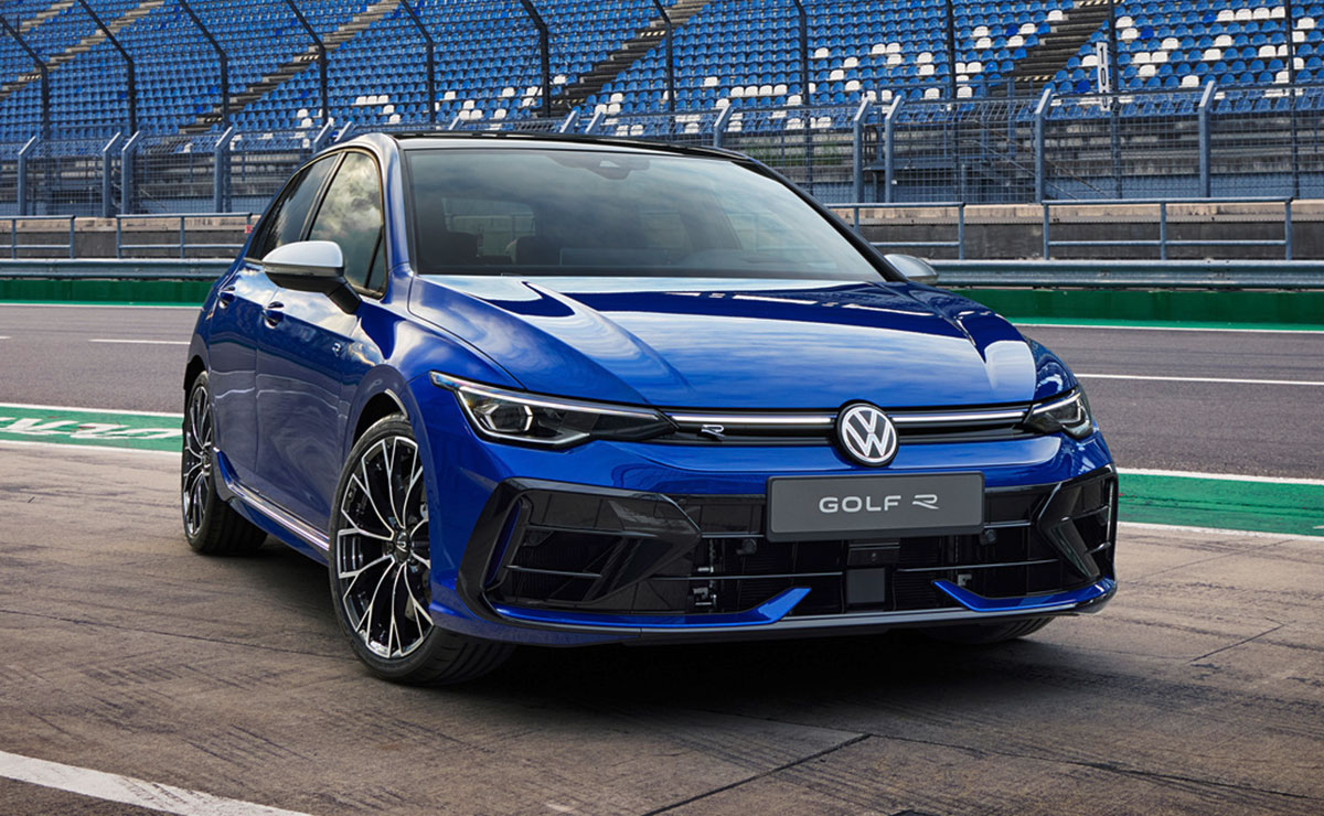 Nuevo Volkswagen Golf R trompa