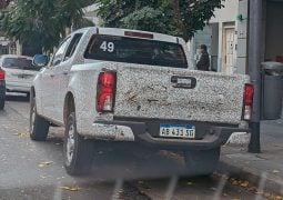 Pick up Chevolet S10 base trasera