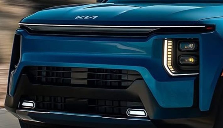 Pick up Kia Tasman teaser