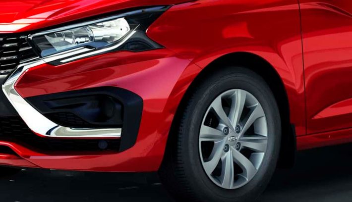 Sedan Lada Iskra teaser