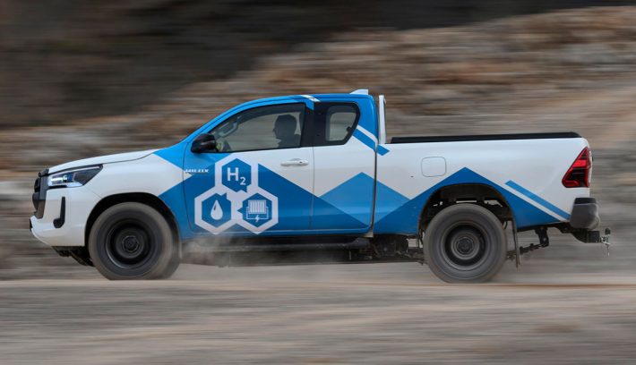 Toyota Hilux hidrogeno